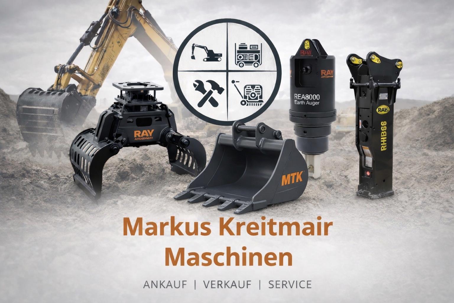Markus Kreitmair Maschinen – Baumaschinen & Anbaugeräte